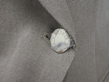 画像をギャラリービューアに読み込む, 新品未使用 HERMES エルメス テーラードジャケット ダブル 4E0230DE サイズ34 セリエボタン ウール グレージュ 中古 4b003286