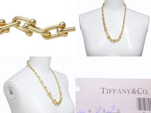 画像をギャラリービューアに読み込む, TIFFANY&amp;Co. ティファニー ハードウェア グラジュエイテッド リンク ネックレス Au750 イエローゴールド 重量約74.7g 美品 中古 4b003299
