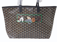 画像をギャラリービューアに読み込む, 新品未使用 GOYARD ゴヤール サンルイPM バッグ トートバッグ STLOUIPMLTY01CL01P マーカージュアート ノザミレベット ブラック 中古 4b003301