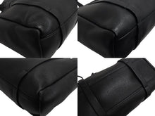 画像をギャラリービューアに読み込む, BALENCIAGA バレンシアガ エブリデイ トート XS 2WAY トートバッグ ショルダーバッグ 489813 レザー ブラック ホワイト 美品 中古 4b003303