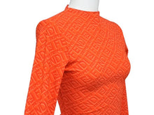 画像をギャラリービューアに読み込む, 極美品 FENDI フェンディ × SKIMS スキムス 長袖ボディスーツ FXF600 サイズXS モックネック キムカーダシアン レッド 総柄 中古 4b003307