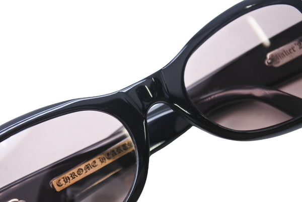 CHROME HEARTS クロムハーツ shaker 2 シェイカー2 サングラス シルバー925 CHプラス ホースシュー ブラック ブラウン 美品 中古 4b000334
