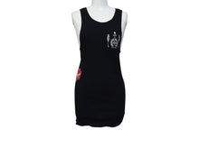 画像をギャラリービューアに読み込む, 極美品 CHROME HEARTS クロムハーツ タンクトップ ノースリーブ サイズM FOTI フォティ スカル プリント ブラック 中古 4b003345