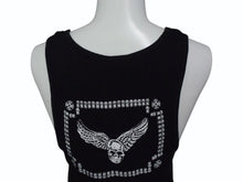 画像をギャラリービューアに読み込む, 極美品 CHROME HEARTS クロムハーツ タンクトップ ノースリーブ サイズM FOTI フォティ スカル プリント ブラック 中古 4b003345