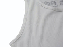 画像をギャラリービューアに読み込む, 極美品 CHROME HEARTS クロムハーツ タンクトップ サイズM CHクロス ホースシュー NEW YORK FUCK YOU ホワイト 中古 4b003346