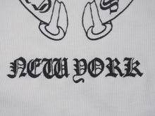 画像をギャラリービューアに読み込む, CHROME HEARTS クロムハーツ タンクトップ サイズM CHクロス ホースシュー プリント NEW YORK ホワイト 美品 中古 4b003347