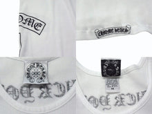 画像をギャラリービューアに読み込む, CHROME HEARTS クロムハーツ タンクトップ CHクロス ホースシューロゴ アメリカ製 コットン ブラック ホワイト サイズM 美品 中古 4b003349