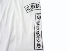 画像をギャラリービューアに読み込む, CHROME HEARTS クロムハーツ タンクトップ CHクロス ホースシューロゴ アメリカ製 コットン ブラック ホワイト サイズM 美品 中古 4b003349
