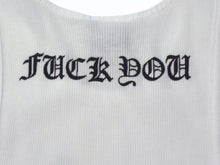 画像をギャラリービューアに読み込む, CHROME HEARTS クロムハーツ タンクトップ CHクロス ホースシューロゴ アメリカ製 コットン ブラック ホワイト サイズM 美品 中古 4b003349