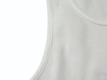 画像をギャラリービューアに読み込む, 極美品 CHROME HEARTS クロムハーツ タンクトップ サイズM ケルティッククロス スクロールラベルロゴ プリント ホワイト 中古 4b003351