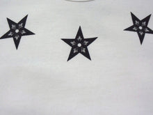 画像をギャラリービューアに読み込む, CHROME HEARTS クロムハーツ タンクトップ ノースリーブ 5Pスター U.S.A製 コットン ホワイト ブラック サイズM 美品 中古 4b003352