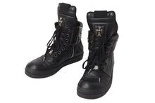 Load image into Gallery viewer, CHROME HEARTS クロムハーツ × RICK OWENS リックオウエンス ジオバスケット スニーカー W15 5710 サイズ42 ダガー CHクロス 美品 中古 4b003355
