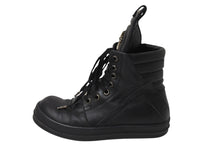 Load image into Gallery viewer, CHROME HEARTS クロムハーツ × RICK OWENS リックオウエンス ジオバスケット スニーカー W15 5710 サイズ42 ダガー CHクロス 美品 中古 4b003355