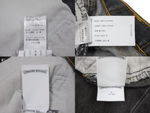 画像をギャラリービューアに読み込む, 新品未使用 CHROME HEARTS クロムハーツ デニムパンツ ジーンズ サイズ33 Levi's リーバイス 501 クロスボール グレー 中古 4b003356