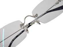 画像をギャラリービューアに読み込む, 極美品 CHROME HEARTS クロムハーツ PILLS III メガネ シルバー925 55☐20-144 アイウェア フローラル CHプラス スクエア シルバー金具 中古 4b003357