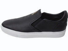 画像をギャラリービューアに読み込む, 極美品 CHROME HEARTS クロムハーツ スニーカー スリッポン ダガー CHプラス レザー ラバー サイズ43 シルバー金具 ブラック 中古 4b003358