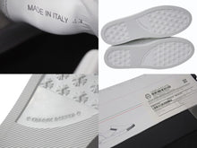 画像をギャラリービューアに読み込む, 新品同様 CHROME HEARTS クロムハーツ スニーカー スリッポン CHプラス レザーパッチ ダガー レザー ラバー サイズ43 ホワイト 中古 4b003359