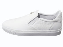 画像をギャラリービューアに読み込む, 新品同様 CHROME HEARTS クロムハーツ スニーカー スリッポン CHプラス レザーパッチ ダガー レザー ラバー サイズ43 ホワイト 中古 4b003359