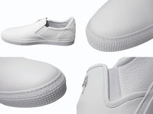 画像をギャラリービューアに読み込む, 新品同様 CHROME HEARTS クロムハーツ スニーカー スリッポン CHプラス レザーパッチ ダガー レザー ラバー サイズ43 ホワイト 中古 4b003359