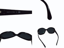 画像をギャラリービューアに読み込む, CHANEL シャネル キルティング ココマーク サングラス ブラック プラスチック 56☐17 5188 アイウェア 小物 ロゴ オーバル 美品 中古 4b003362