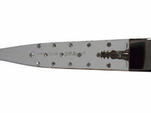 Load image into Gallery viewer, 極美品 CHANEL シャネル ラインストーン サングラス ホワイト シルバー プラスチック アイウェア ロゴ 60☐15 4102 シルバー金具 中古 4b003367