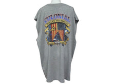 画像をギャラリービューアに読み込む, HARLEY DAVIDSON ハーレーダビッドソン ノースリーブTシャツ COLONIAL グレー ブラウン レッド イエロー サイズ2XL 美品 中古 4b003370