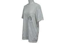 画像をギャラリービューアに読み込む, CHROME HEARTS クロムハーツ オールド バックスクロールラベルスタープリント ポケットＴシャツ RN#95024 コットン ホワイト 美品 中古 4b003373