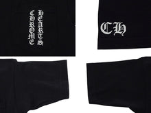 画像をギャラリービューアに読み込む, CHROME HEARTS クロムハーツ RS3 CROSS ポケットＴシャツ バッククロスプリント 国内タグ付き RN#95024 コットン サイズS ブラック 美品 中古 4b003379