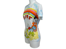 画像をギャラリービューアに読み込む, Christian Dior クリスチャンディオール ガリアーノ期 総柄プリント Ｔシャツ 2P12155023 コットン ホワイト サイズ6 美品 中古 4b003382