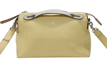画像をギャラリービューアに読み込む, FENDI フェンディ バイザウェイ ミディアム ハンドバッグ ショルダーバッグ 2WAY 8BL124 レザー イエロー シルバー金具 良品 中古 4b003392