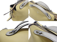 画像をギャラリービューアに読み込む, FENDI フェンディ バイザウェイ ミディアム ハンドバッグ ショルダーバッグ 2WAY 8BL124 レザー イエロー シルバー金具 良品 中古 4b003392