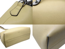 画像をギャラリービューアに読み込む, FENDI フェンディ バイザウェイ ミディアム ハンドバッグ ショルダーバッグ 2WAY 8BL124 レザー イエロー シルバー金具 良品 中古 4b003392