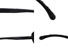 画像をギャラリービューアに読み込む, CHANEL シャネル ツイード サングラス ブラック プラスチック アイウェア ココマーク 小物 56☐17 5241 シルバー金具 美品 中古 4b003395