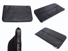 Load image into Gallery viewer, HERMES エルメス ドゴンGM 2つ折り長財布 ロングウォレット ◻︎K刻印 ドゴンデュオトゴ トリヨンクレマンス ブラック 良品 中古 4b003402