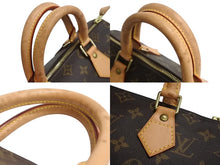 Load image into Gallery viewer, LOUIS VUITTON ルイヴィトン スピーディー25 ハンドバック M41528 モノグラム PVC レザー ブラウン ゴールド金具 美品 中古 4b003404
