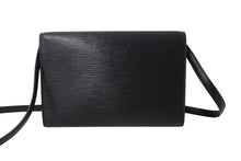 画像をギャラリービューアに読み込む, LOUIS VUITTON ルイヴィトン アルシュ ショルダーバッグ クラッチバッグ M52572 エピレザー ブラック ゴールド金具 美品 中古 4b003407