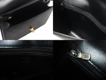 画像をギャラリービューアに読み込む, LOUIS VUITTON ルイヴィトン アルシュ ショルダーバッグ クラッチバッグ M52572 エピレザー ブラック ゴールド金具 美品 中古 4b003407