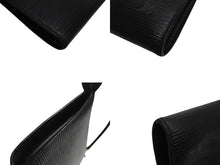 画像をギャラリービューアに読み込む, 極美品 LOUIS VUITTON ルイヴィトン ポシェット アクセソワール アクセサリーポーチ エピ M52942 ブラック ゴールド金具 中古 4b003412