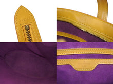 Load image into Gallery viewer, LOUIS VUITTON ルイヴィトン サンジャック ハンドバッグ M52269 エピ レザー イエロー ゴールド金具 美品 中古 4b003418