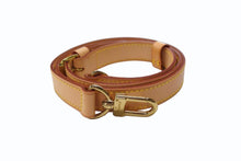 Load image into Gallery viewer, 極美品 LOUIS VUITTON ルイヴィトン ショルダーストラップ ナチュラル ベージュ ヌメ革 ゴールド金具 中古 4b003422