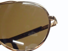 画像をギャラリービューアに読み込む, GUCCI グッチ GG柄 サングラス ブラウン アイウェア 小物 GG1650 ゴールド金具 ティアドロップ ロゴ 美品 中古 4b003423