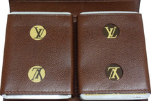 画像をギャラリービューアに読み込む, LOUIS VUITTON ルイヴィトン トランプ付きカードケース モノグラムキャンバス M58648 ブラウン ゴールド金具 美品 中古 4b003430