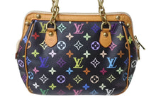 Load image into Gallery viewer, LOUIS VUTTION ルイヴィトン グレイシーMM M92591 チェーンショルダーバッグ モノグラム マルチカラー ブラック 美品 中古 4b003442