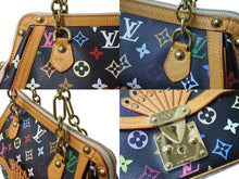 Load image into Gallery viewer, LOUIS VUTTION ルイヴィトン グレイシーMM M92591 チェーンショルダーバッグ モノグラム マルチカラー ブラック 美品 中古 4b003442