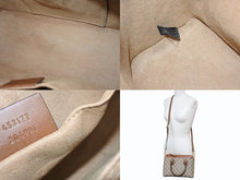 画像をギャラリービューアに読み込む, GUCCI グッチ 2WAYバッグ ハンドバッグ ショルダーバッグ GGスプリームキャンバス レザー ブラウン ベージュ 美品 中古 4b003455