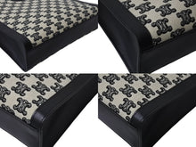 画像をギャラリービューアに読み込む, 極美品 CELINE セリーヌ トートバッグ トリンオフ スモールバーティカルカバ 194352CS8.38NO カーフスキン キャンバス ブラック ホワイト 中古 4b003460