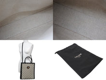 画像をギャラリービューアに読み込む, 極美品 CELINE セリーヌ トートバッグ トリンオフ スモールバーティカルカバ 194352CS8.38NO カーフスキン キャンバス ブラック ホワイト 中古 4b003460