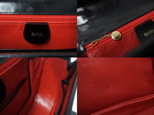 画像をギャラリービューアに読み込む, GUCCI グッチ バンブー 2WAY ハンドバッグ 000 2684 0633 レザー ブラック ゴールド金具 ウッド ショルダー 鞄 美品 中古 4b003464