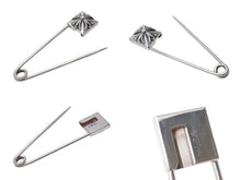 画像をギャラリービューアに読み込む, 極美品 CHROME HEARTS クロムハーツ SAFETY PIN XL セーフティピン 重量約58.2g 2010/.925刻印 ピラミッド CHプラス 中古 4b003467