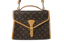 Load image into Gallery viewer, 極美品 LOUIS VUITTON ルイヴィトン ショルダーバッグ ハンドバッグ 2way ベルニア M51122 モノグラムキャンバス レザー ブラウン 中古 4b003479
